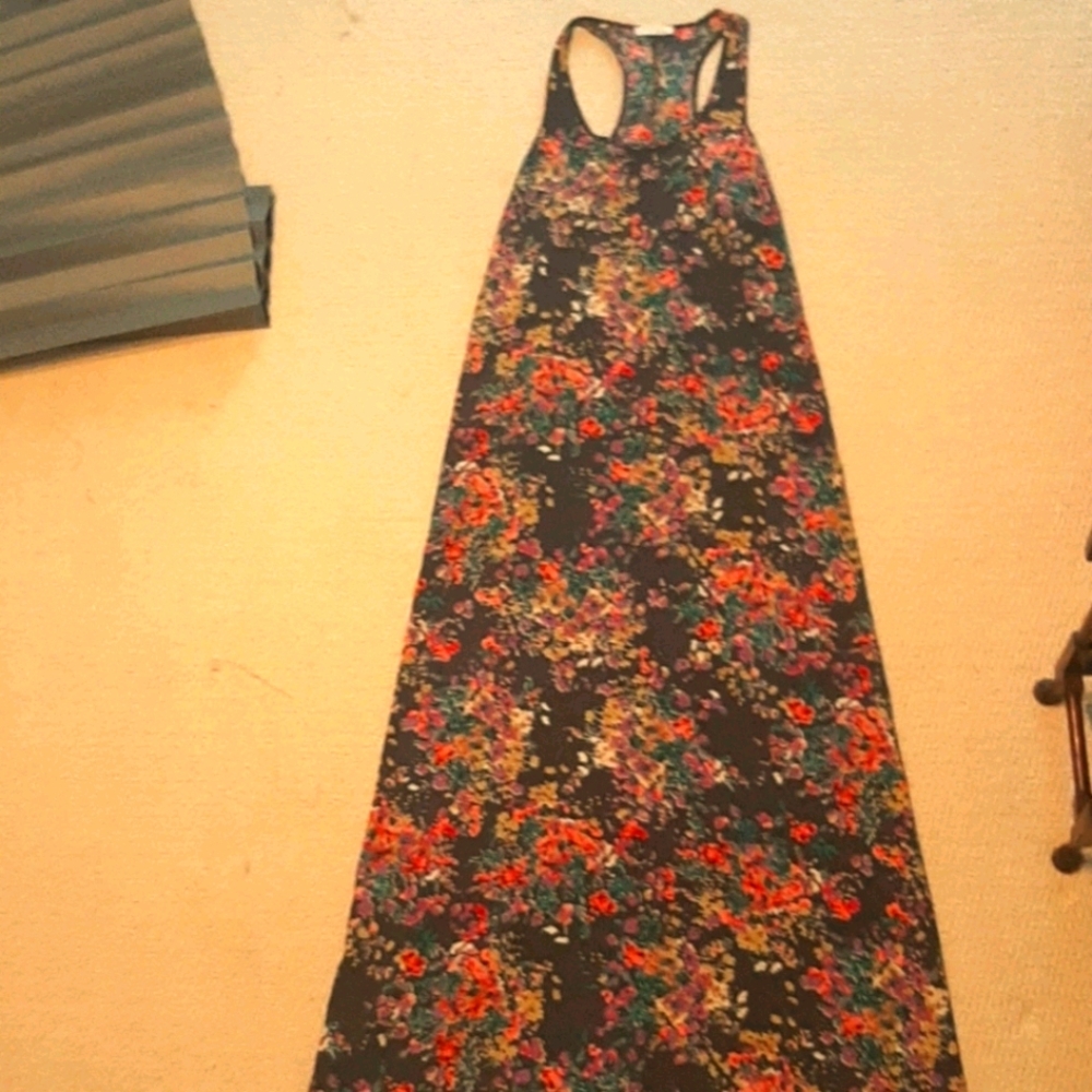 FLOWER MAXI DRESS
